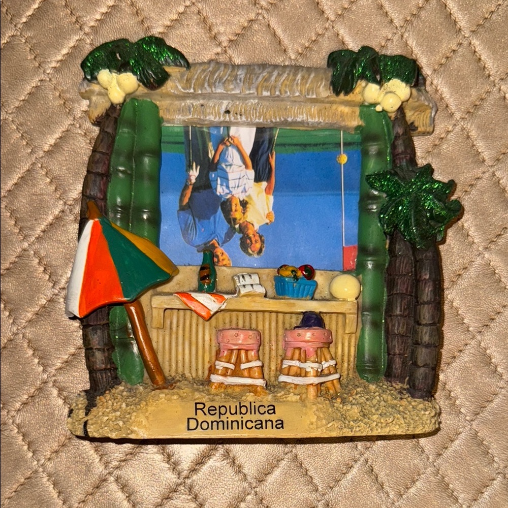 Dominican Republic Souvenir Picture Frame